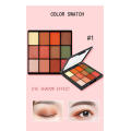 Hot sale Easy To Color Versatile 12 color Eyeshadow Tray Multicolored Professional Matte And Shiny Eyeshadow Palette Custom